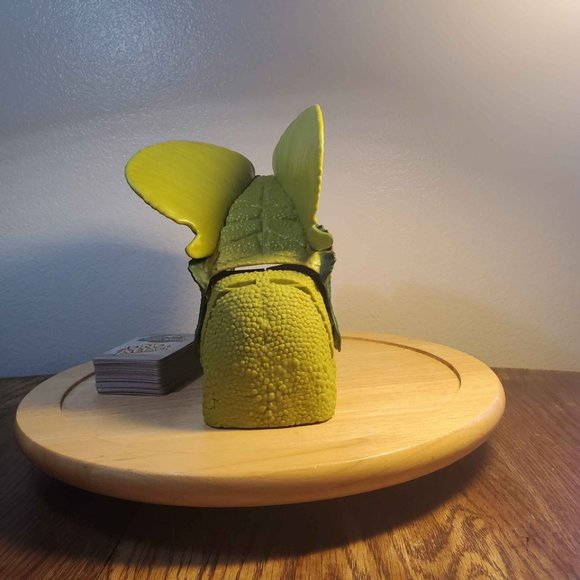 UNO Attack Jurassic World Dilophosaurus Card Launcher Dinosaur Head + 87 cards - Picture 6 of 8